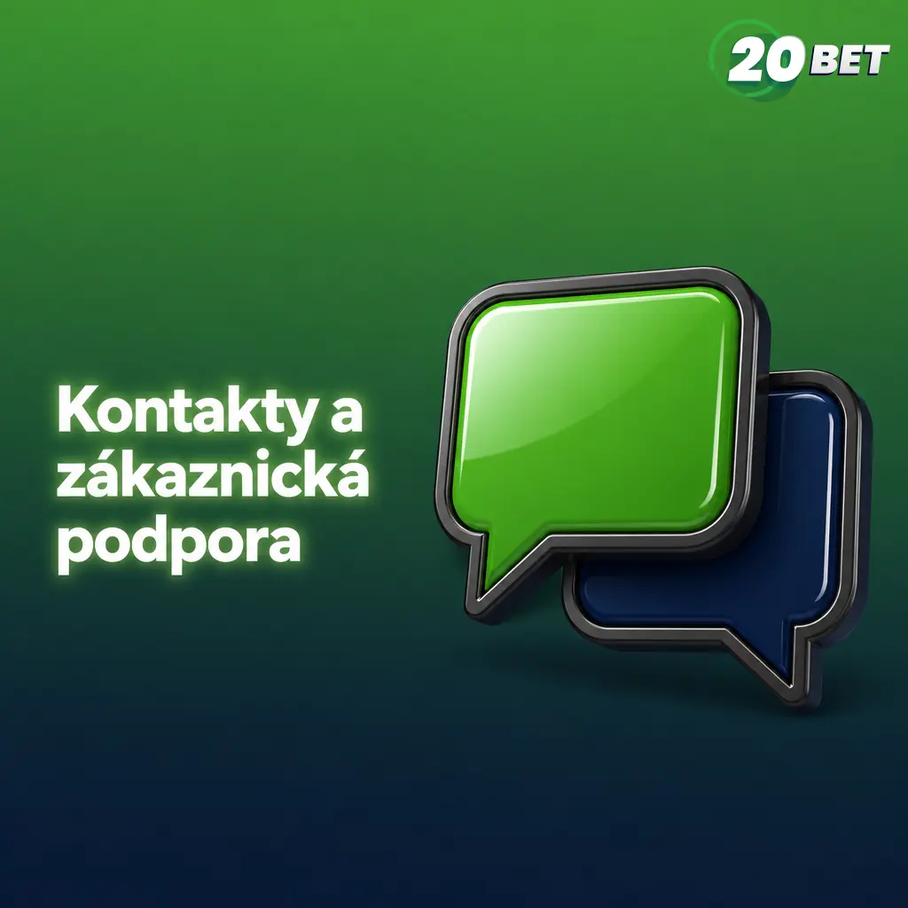 Zákaznická podpora 20bet: nepřetržitý live chat, e-mail a FAQ v češtině i angličtině pro hráče