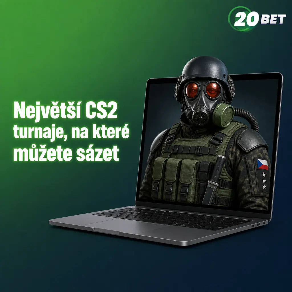 Největší CS2 turnaje jako IEM Katowice, ESL Pro League či PGL Major ovlivňují kurzy na sázky na 20bet