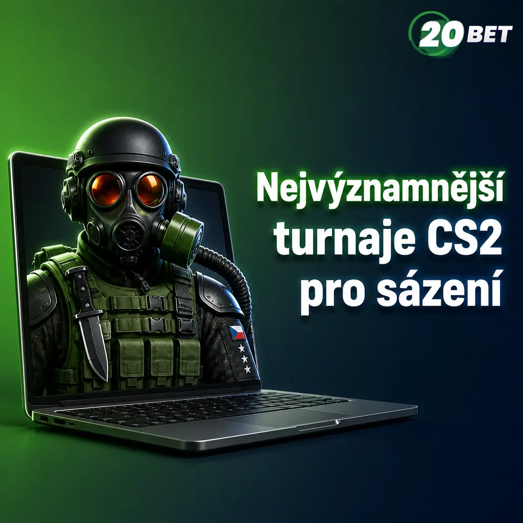Přehled nejvýznamnějších CS2 turnajů 2026 pro sázení na 20bet – IEM Katowice, BLAST Premier, Valve Major a další.