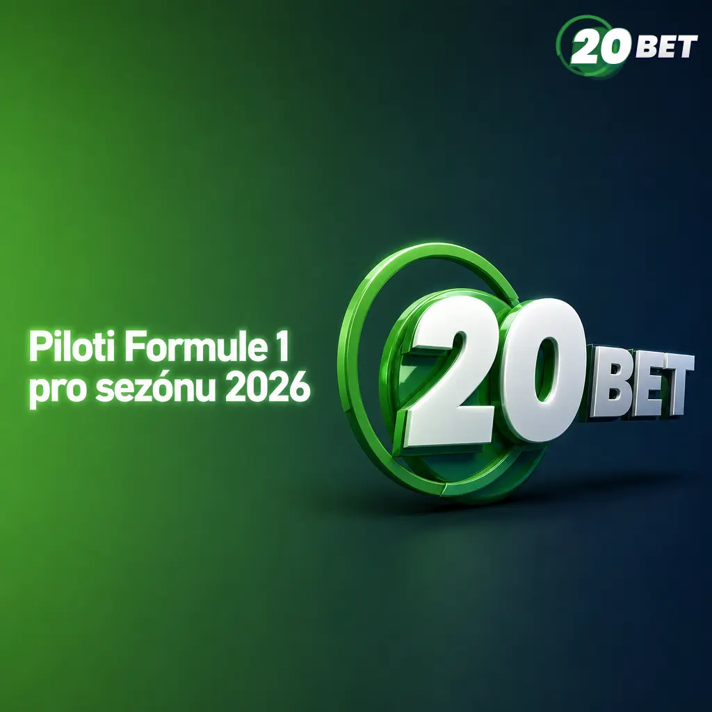 Piloti a týmy F1 pro sezónu 2026 s kurzy 20bet na titul jezdců v přehledné tabulce