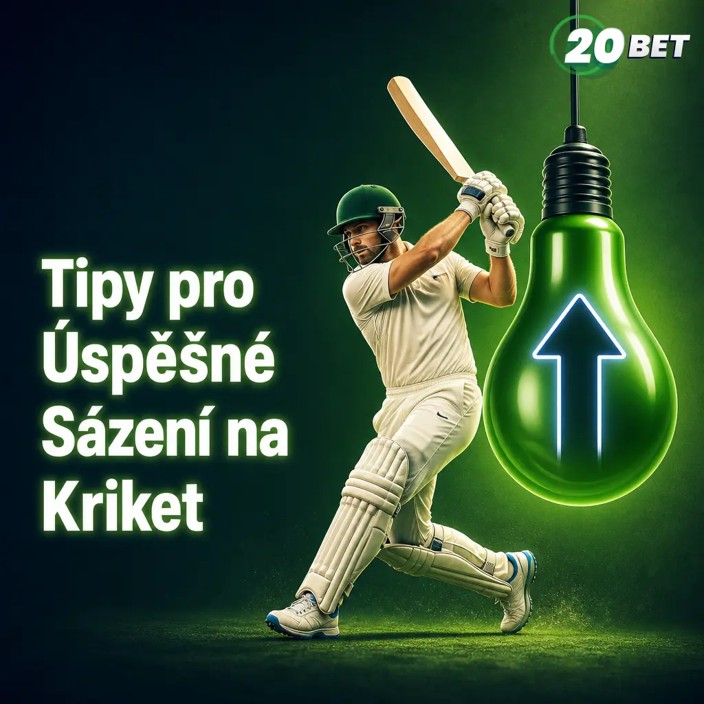 Tipy pro úspěšné sázení na kriket: analýza formy týmů, podmínky hřiště a správa bankrollu na 20bet.