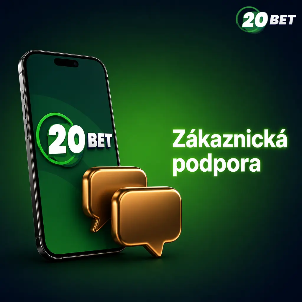 Zákaznická podpora 20bet: live chat, e-mail a FAQ sekce dostupné nepřetržitě 24/7