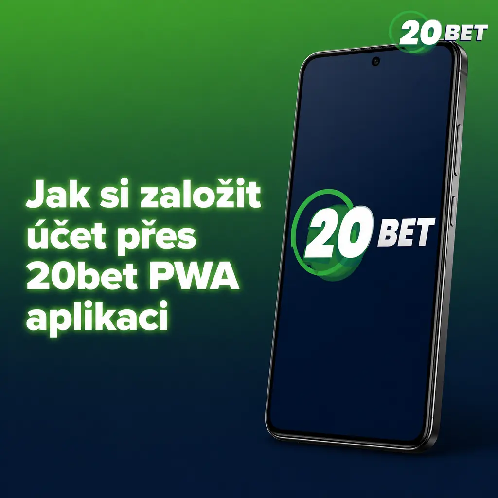 Návod na registraci účtu přes 20bet PWA aplikaci krok za krokem