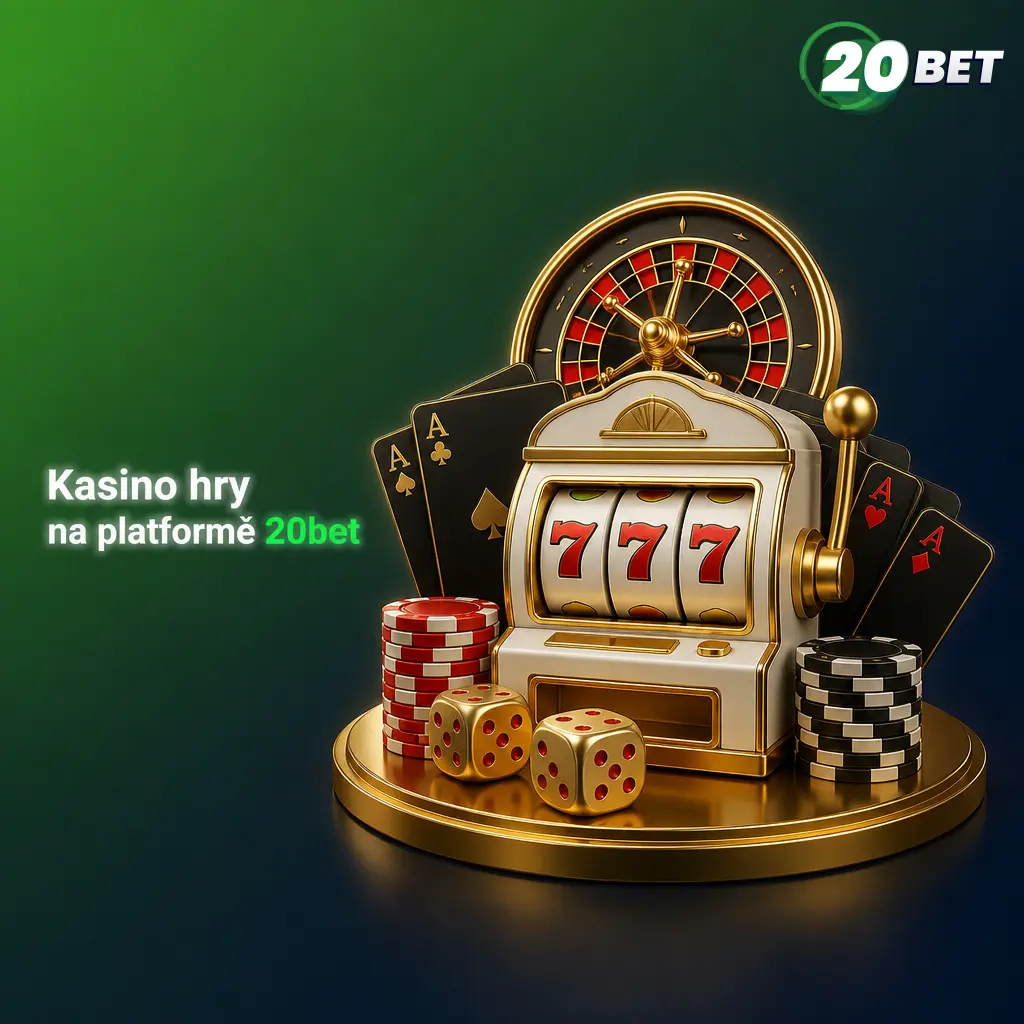Kasino hry na 20bet: výherní automaty, ruleta, blackjack, baccarat a živé stoly s krupiéry
