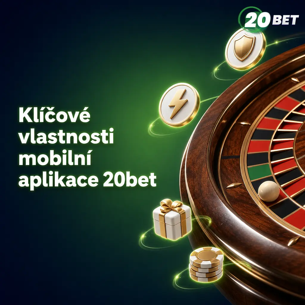 Mobilní aplikace 20bet: licence Curaçao, CZK měna, bonusy, 4000+ her, live sázení a podpora 24/7 přes PWA.