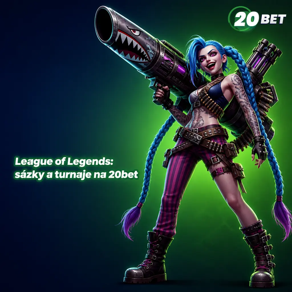 Sázky na League of Legends a turnaje Worlds, MSI, LEC, LCK a LPL na 20bet
