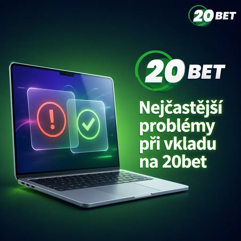 Nejčastější problémy při vkladu na 20bet – zamítnutá platba, KYC ověření, nízká částka nebo nepřipsaný bonus