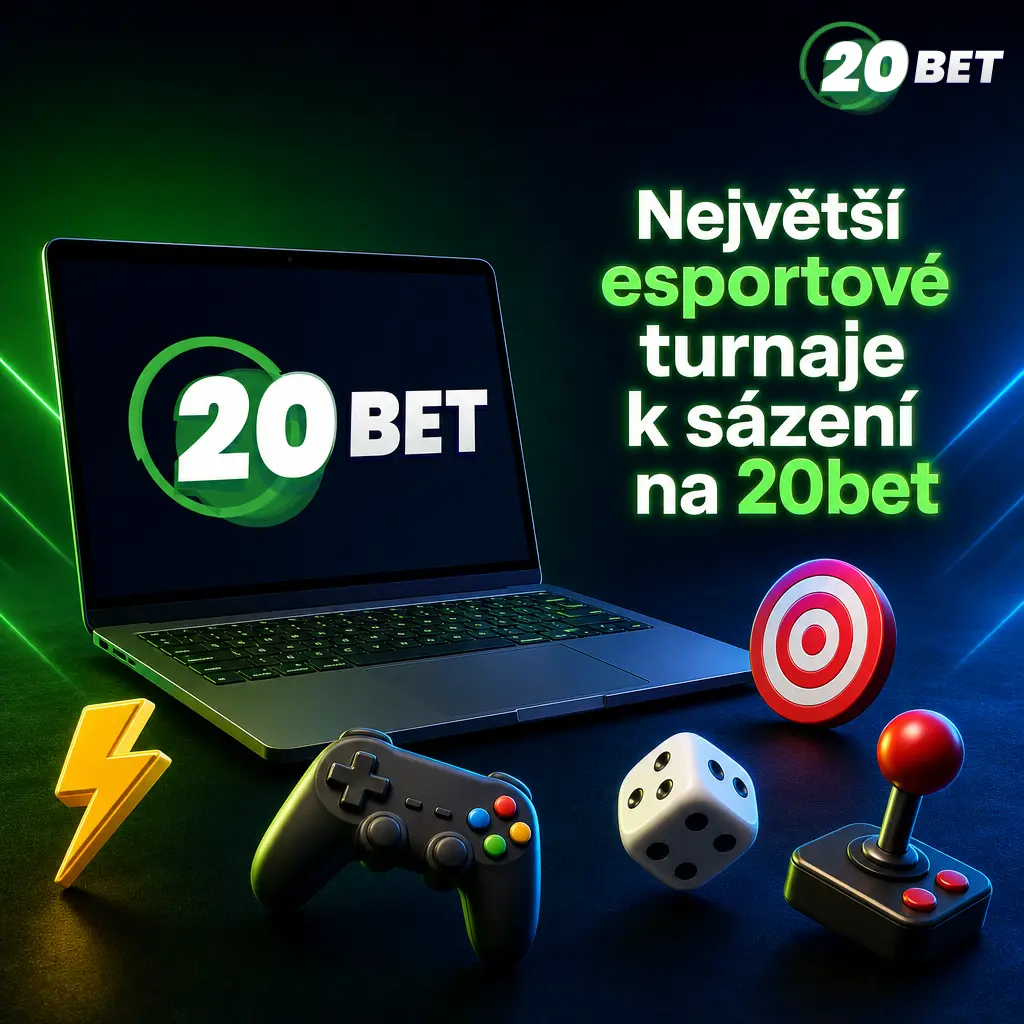 Esportové turnaje CS2, Dota 2, LoL, Valorant, SC2, MLBB a Overwatch 2026 k sázení na 20bet