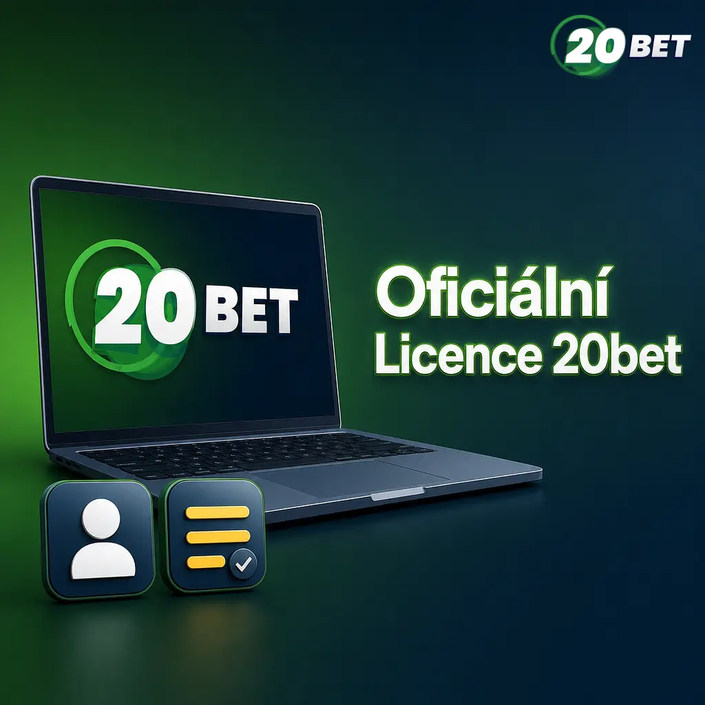 Oficiální licence 20bet od Curaçao eGaming pro sportovní sázení a kasino hry v České republice