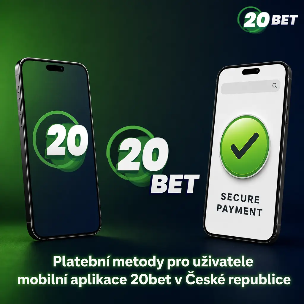 Přehled platebních metod v mobilní aplikaci 20bet: karty, e-peněženky, bankovní převod a kryptoměny pro české uživatele