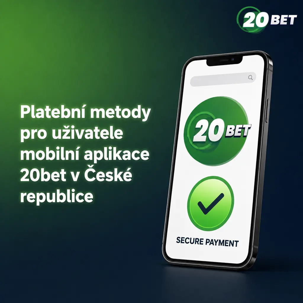Platební metody v mobilní aplikaci 20bet: karty, Paysafecard, kryptoměny a bankovní převod v CZK