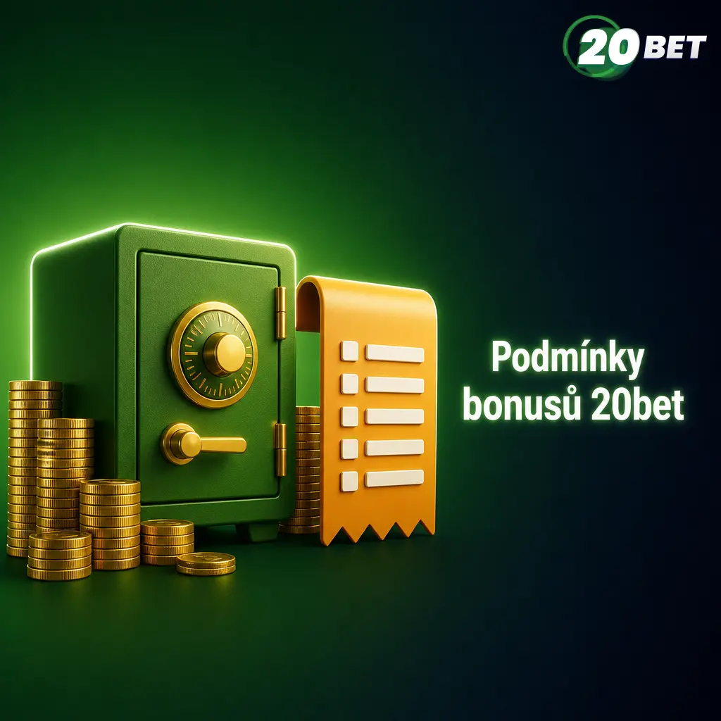 Podmínky bonusů 20bet: pravidla pro aktivaci, sázkovou podmínku a výběr bonusových prostředků v casinu a sázkové kanceláři.