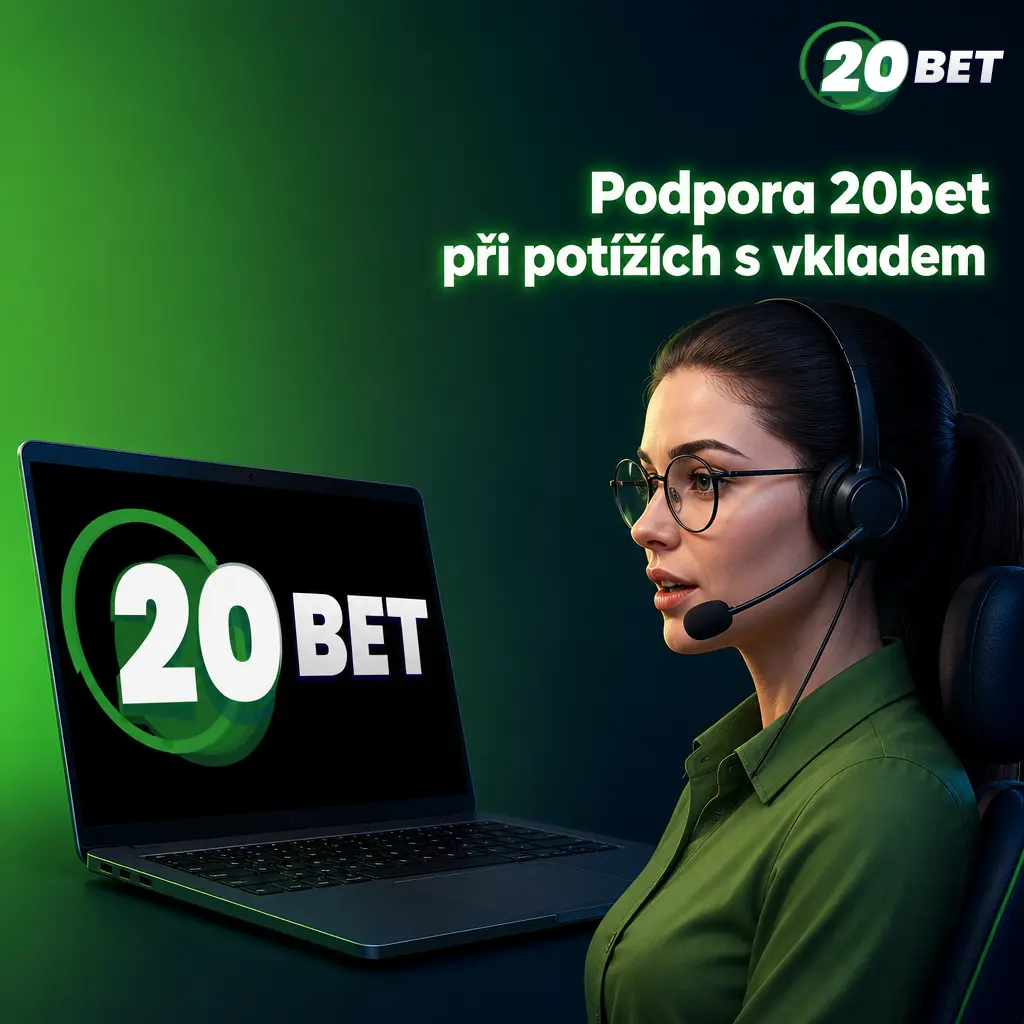 Podpora 20bet pomáhá s problémy s vkladem přes živý chat, e-mail a sekci FAQ