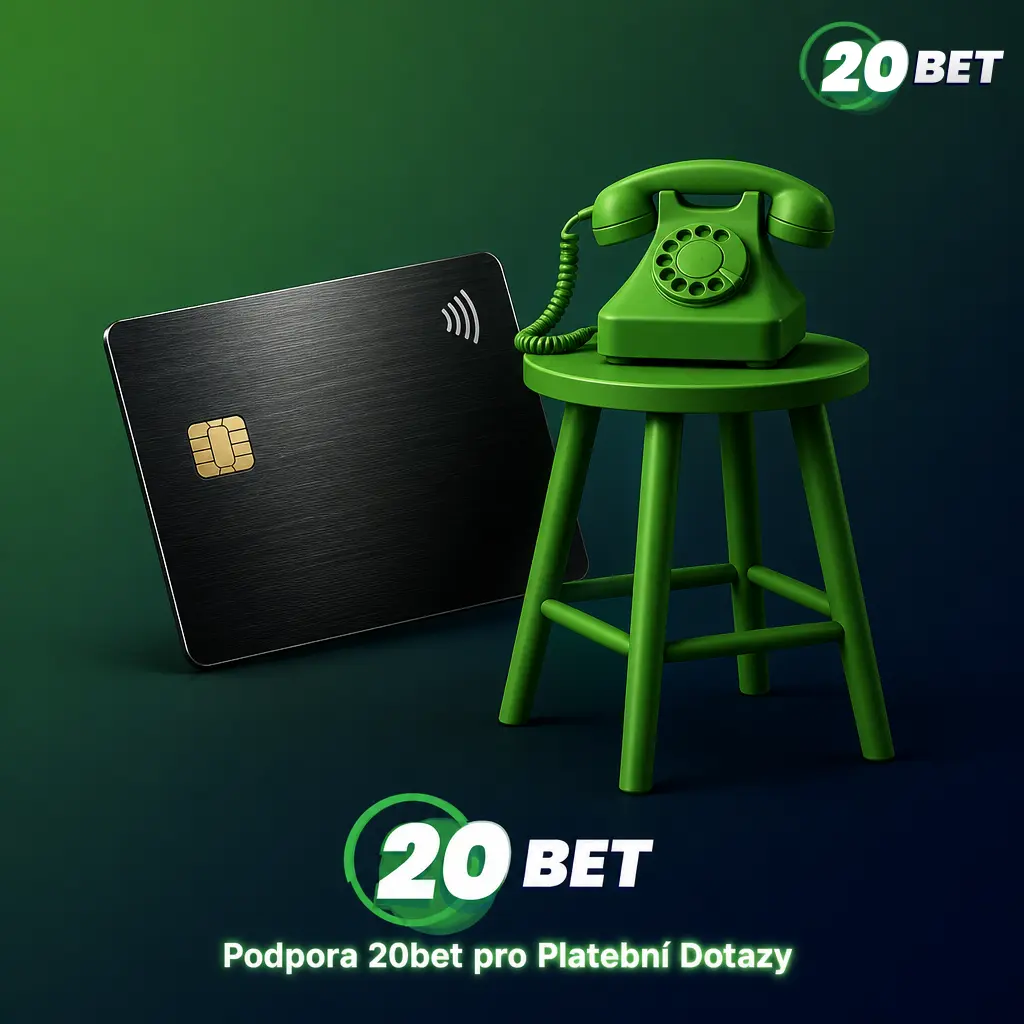 Podpora 20bet pro platební dotazy: živý chat 24/7, e-mail a sekce FAQ pro vklady a výběry.