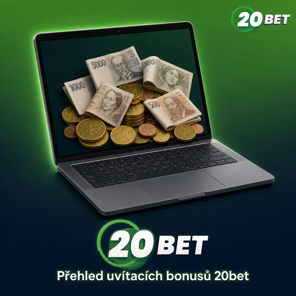 Přehled uvítacích bonusů 20bet: sportovní a herní bonus k prvnímu vkladu, podmínky sázení a minimální vklad.