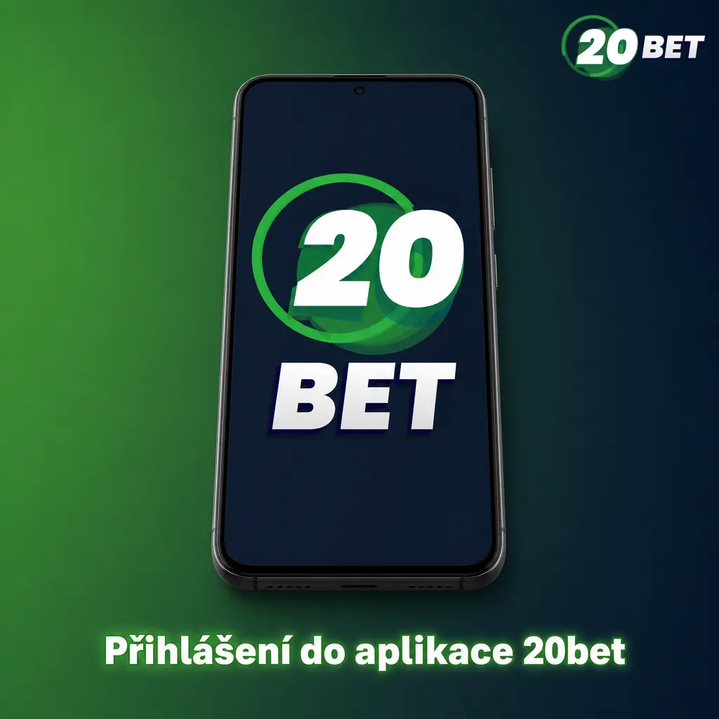 Přihlášení do aplikace 20bet pomocí e-mailu, uživatelského jména a hesla nebo otisku prstu