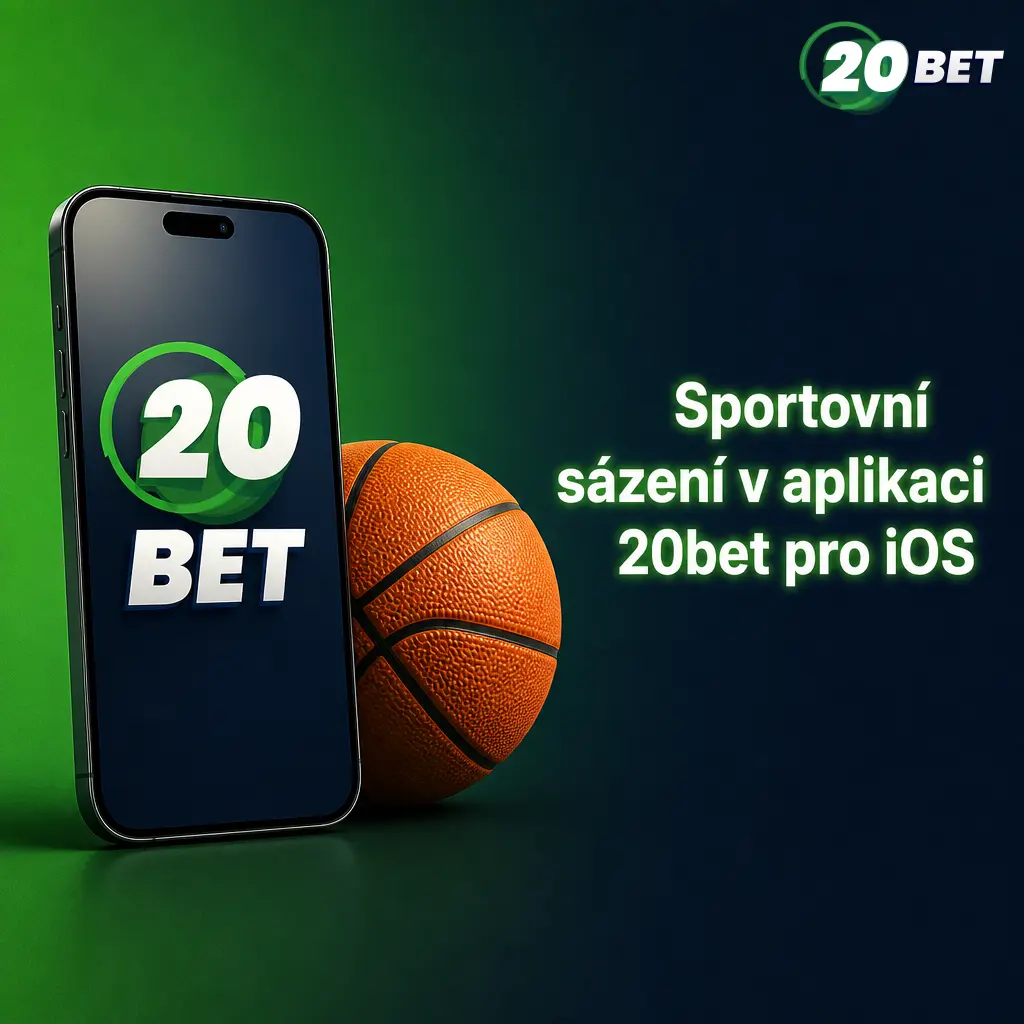 Sportovní sázení v aplikaci 20bet pro iOS – fotbal, tenis, hokej, basketbal a eSporty s live kurzy
