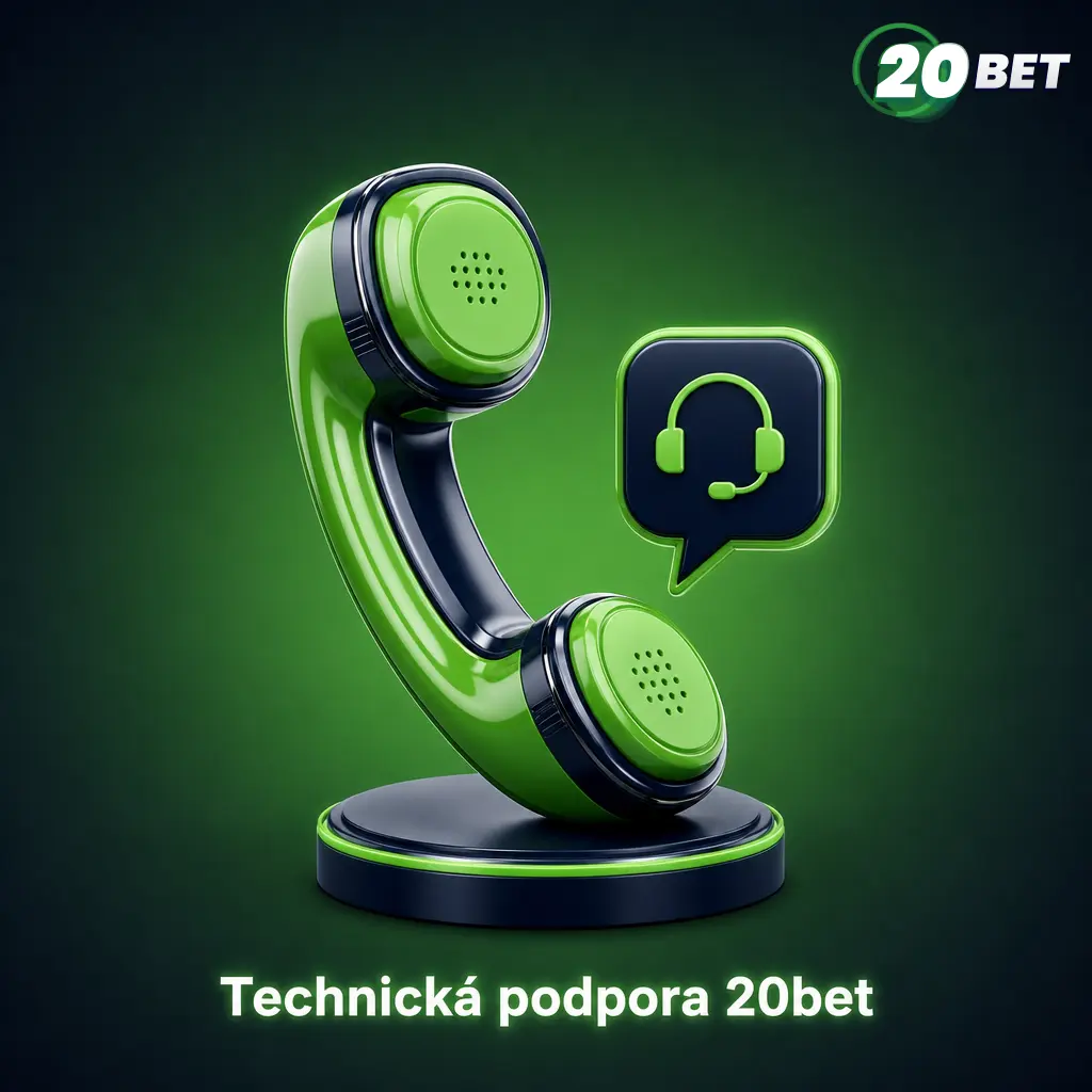 Technická podpora 20bet řeší problémy s přihlášením, platbami a chodem her přes live chat nebo e-mail.