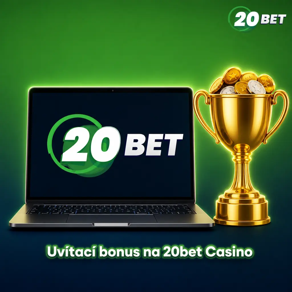 Uvítací bonus 20bet Casino: 100 % až 3 000 Kč, 120 free spinů a sportovní bonus 100 % až 2 500 Kč