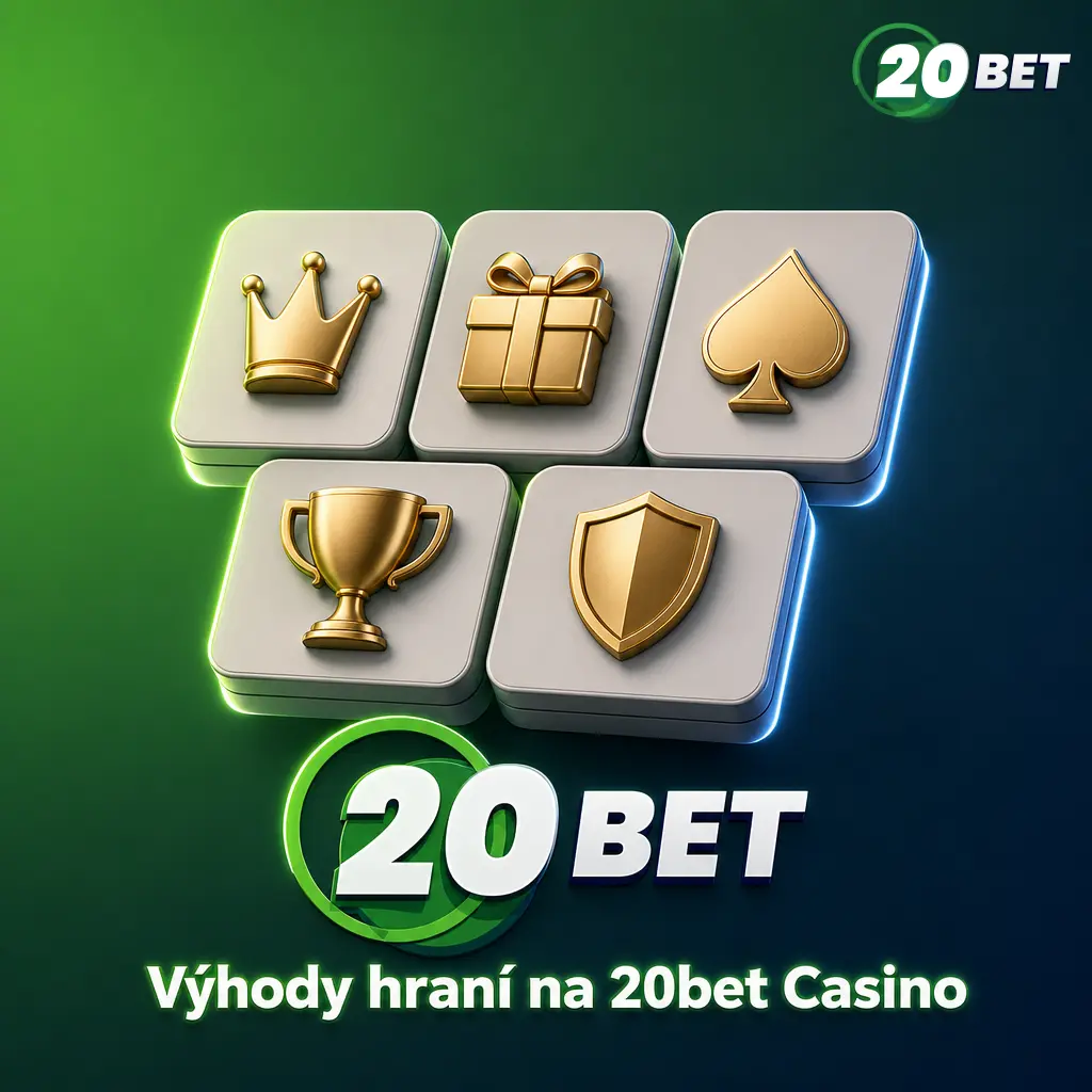 Výhody hraní na 20bet Casino: licence Curaçao, podpora CZK, bonus 100 % a přes 4 000 her od 40 poskytovatelů.