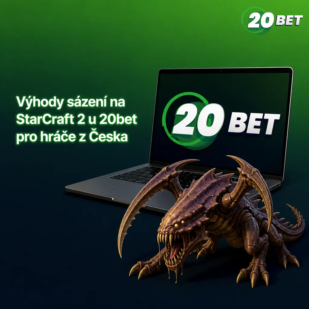 Výhody sázení na StarCraft II u 20bet: kurzy v CZK, lokální platby, podpora 24/7 a bonus 100 % do 2 500 Kč.